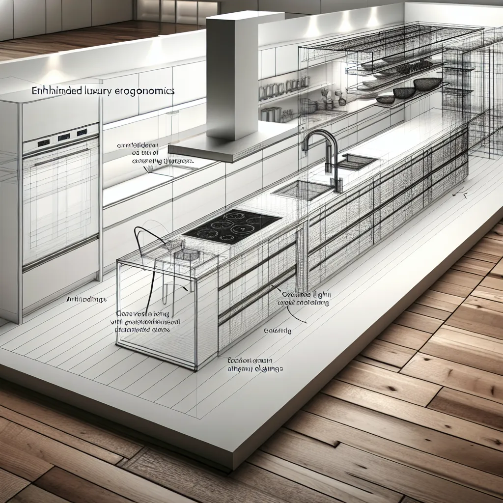 Kitchen ergonomics and flow